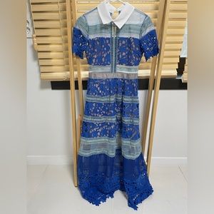 Self portrait style maxi dress xs